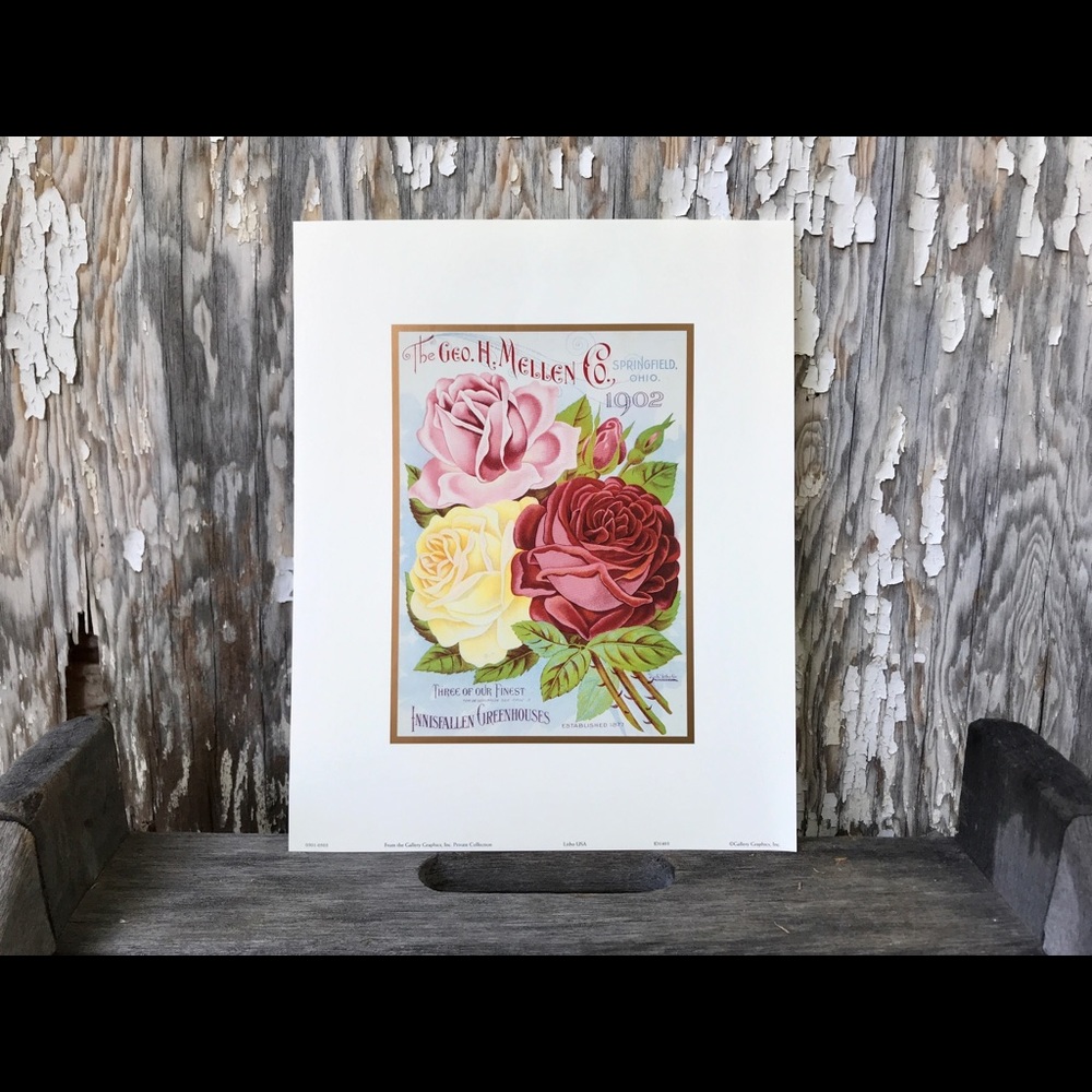 Victorian Cottage Style Print Lithograph #3 - Picture 6 of 7